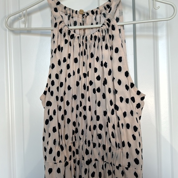 Kate Spade Halter Dress Blush Pink Defined Waist - Picture 2 of 13